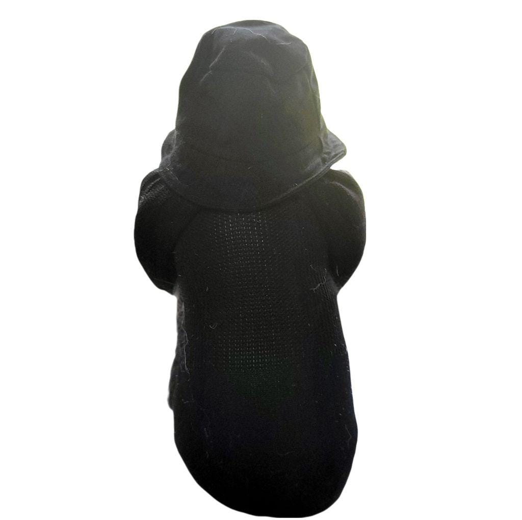 **SOLD** Rocker, singer, Rob Zombie, Heavy Metal Vocalist, singing with microphone, gnome,home decor