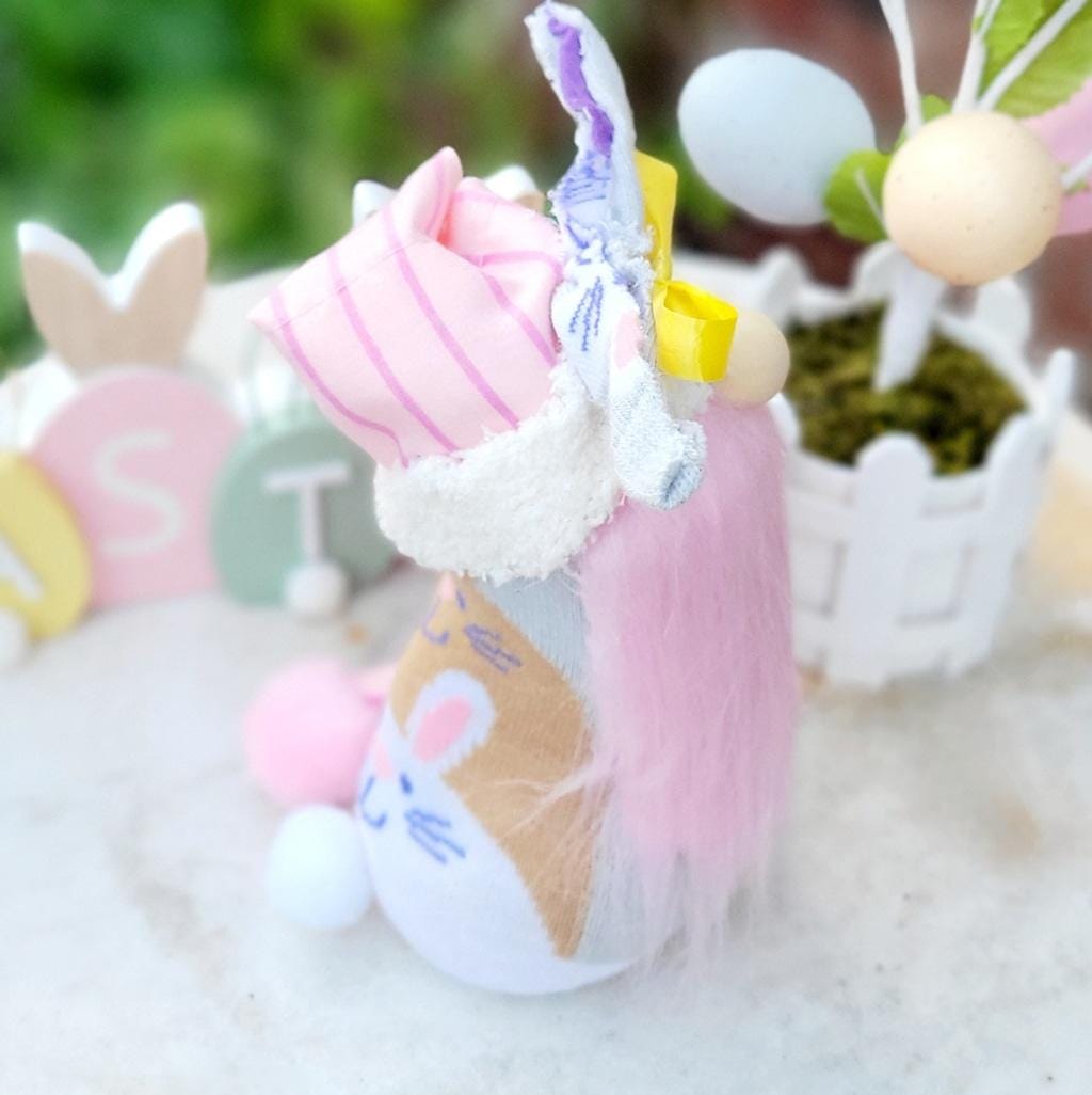 Easter Bunny Gnome Decor
