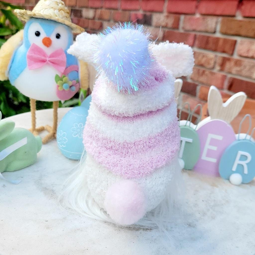 Easter Bunny Spring Time Gnome