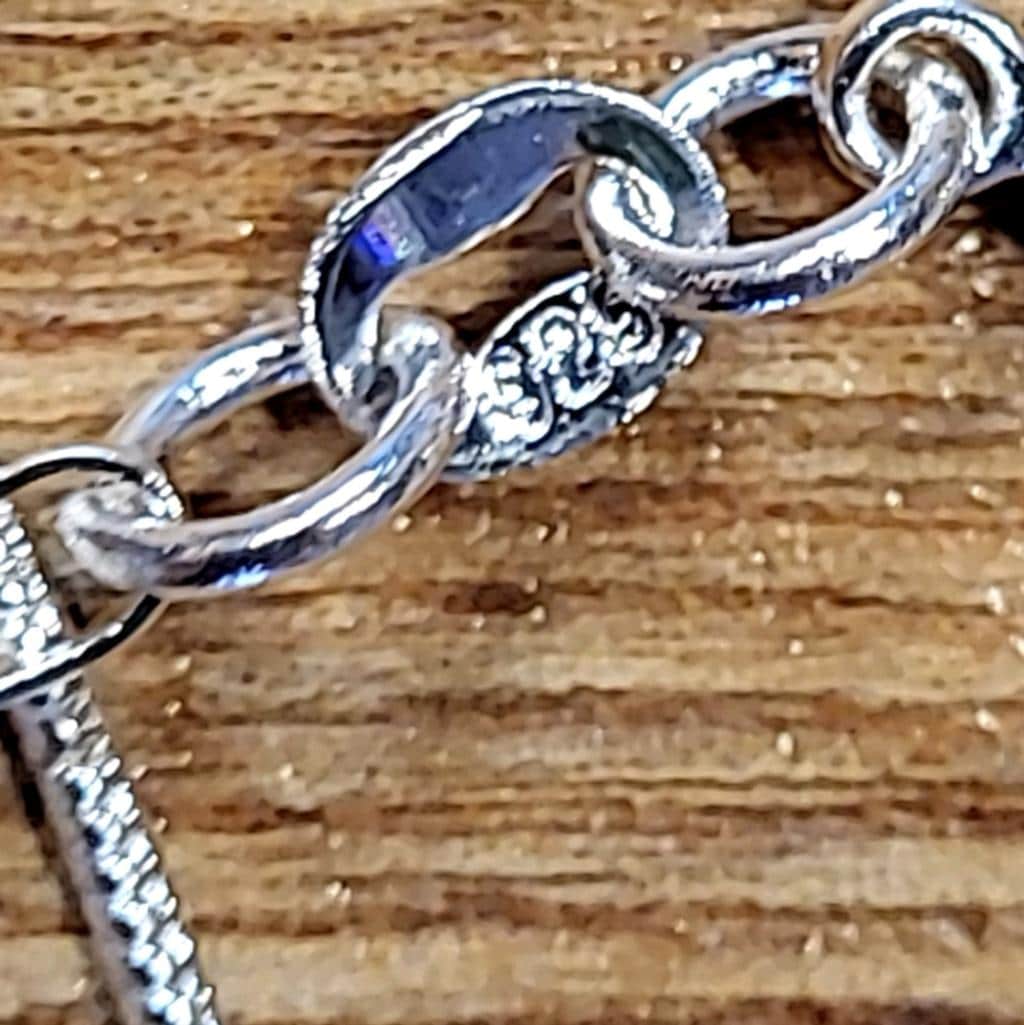 Hand crafted Fairy pendant necklace on 925 Sterling Silver chain