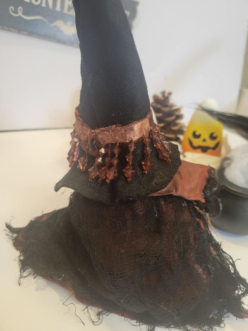 Halloween Witch Wizard gnome home decor