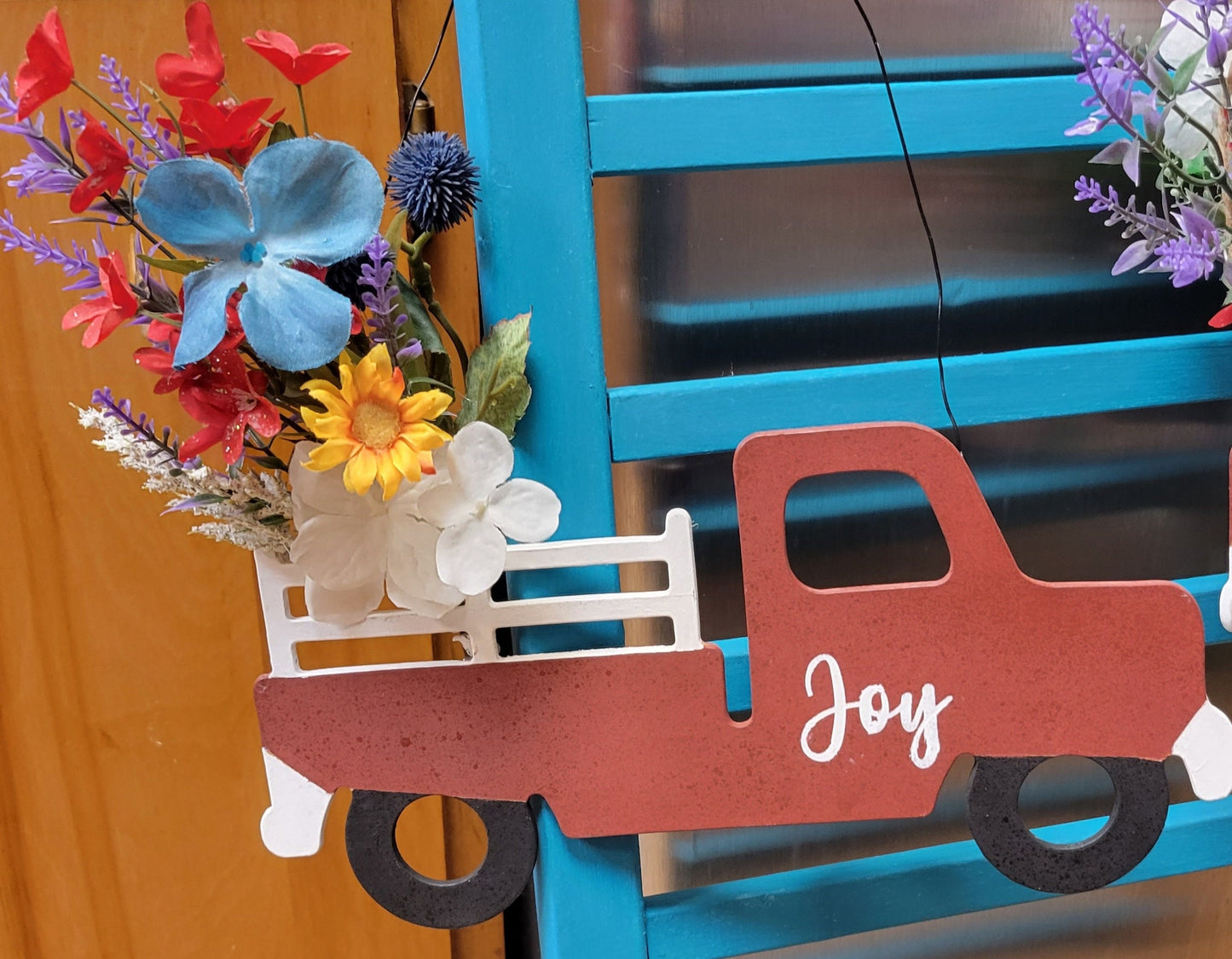 Farmhouse truck wood sign wall Decor