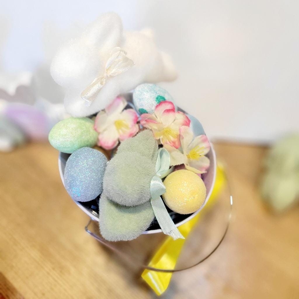 Colorful Easter Bucket Table Home Decor
