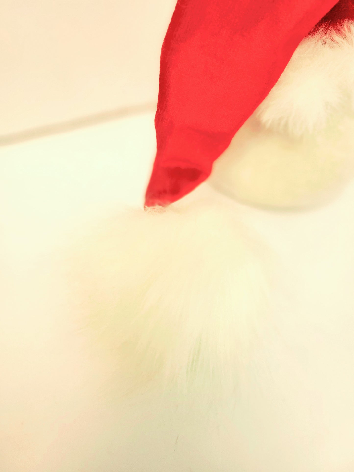 Handmade sock Santa gnome shelf sitter Christmas Decor