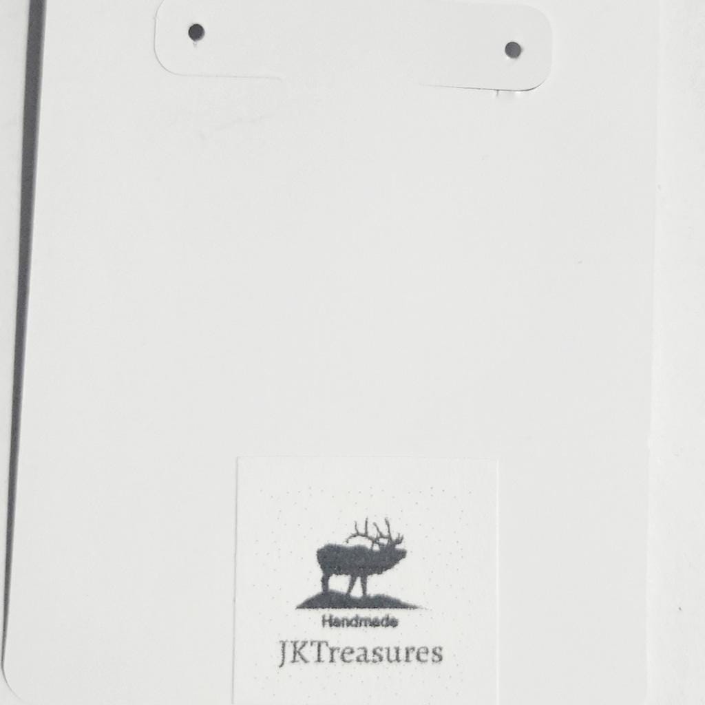 Artisan made abstract bubble latch back dangle earrings