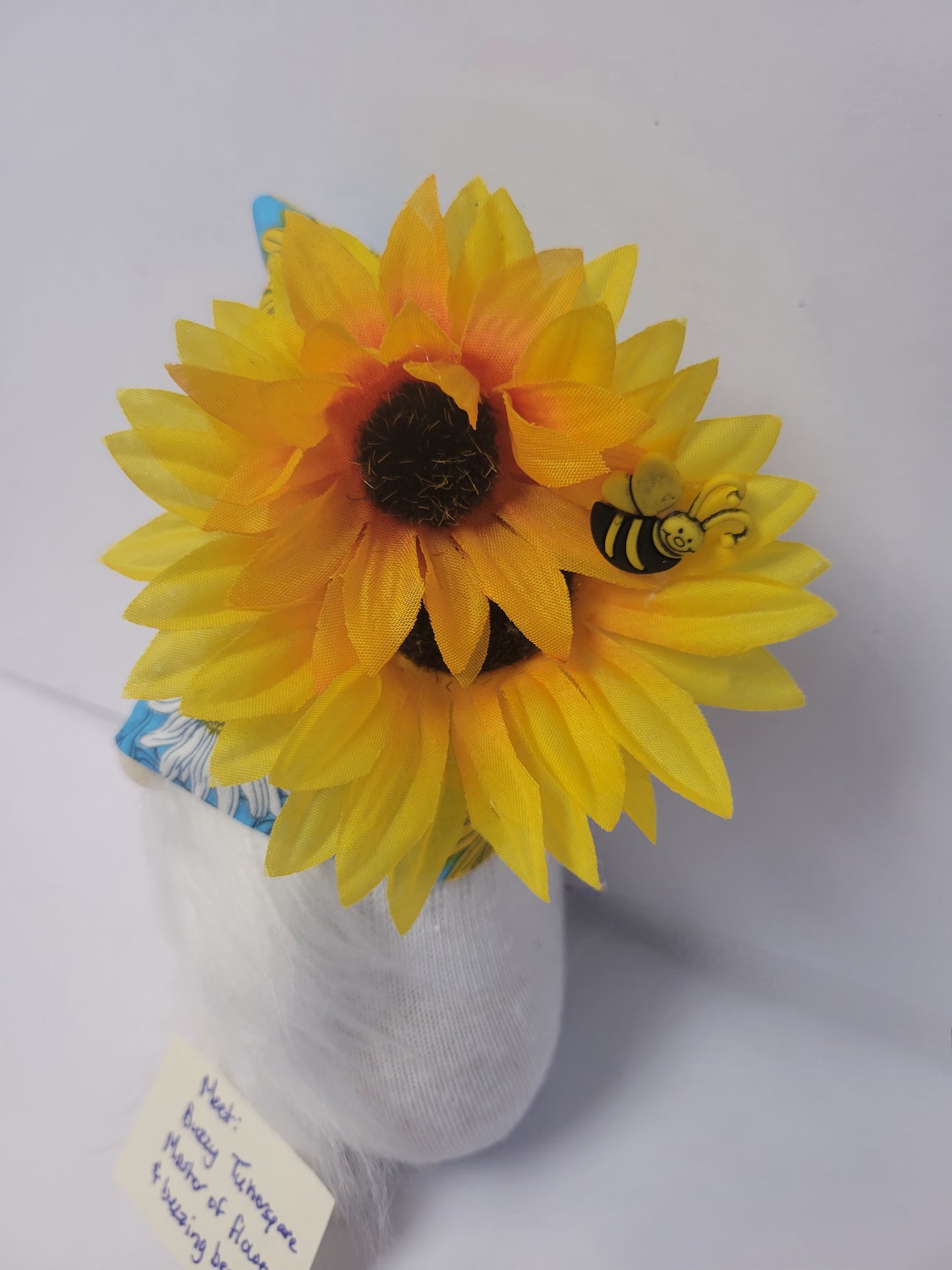 Sunflower Daisy Gnome Shelf Sitter Home Decor Centerpiece