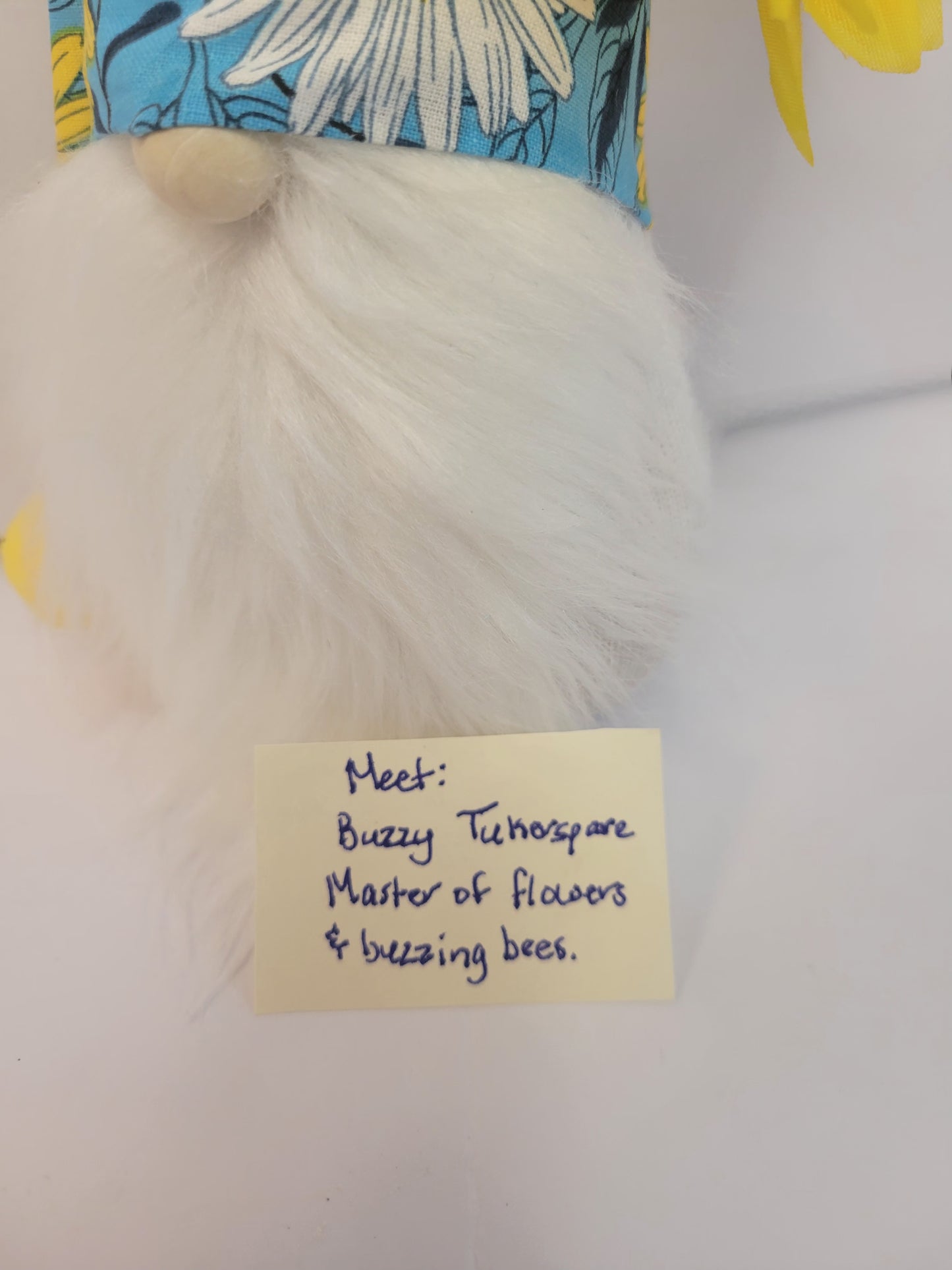 Sunflower Daisy Gnome Shelf Sitter Home Decor Centerpiece