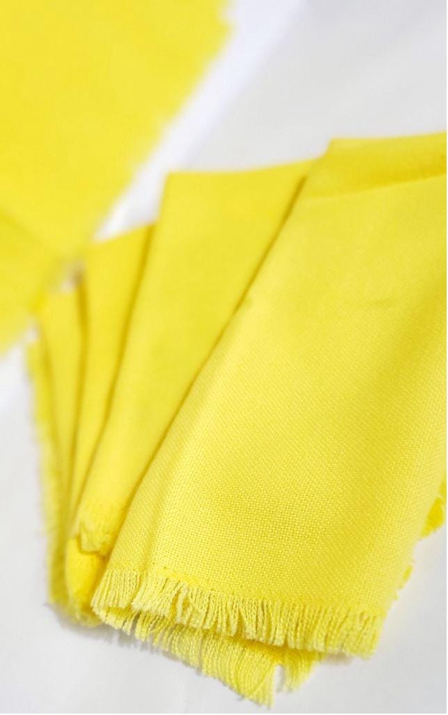 Vintage Fabric linen dinner napkins