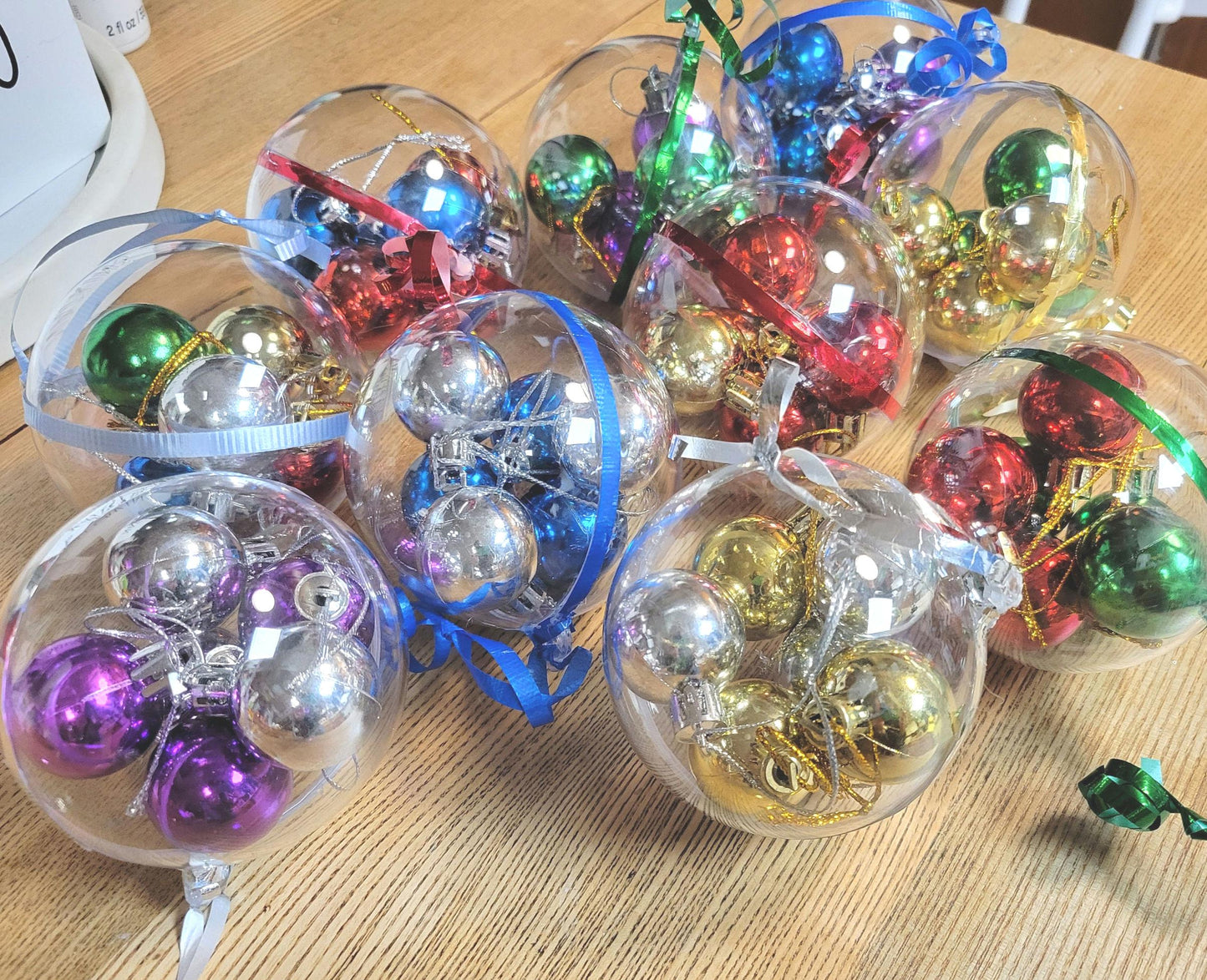 Mini Christmas ornament ball ornaments