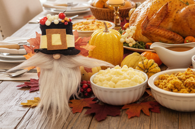 Fall Autumn Turkey Thanksgiving Gnome Home Decor