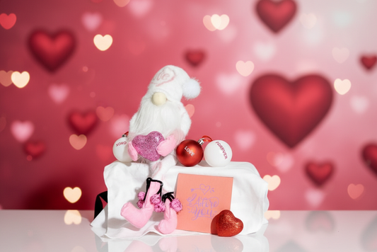 Naughty Valentine's Day Gnome with heart