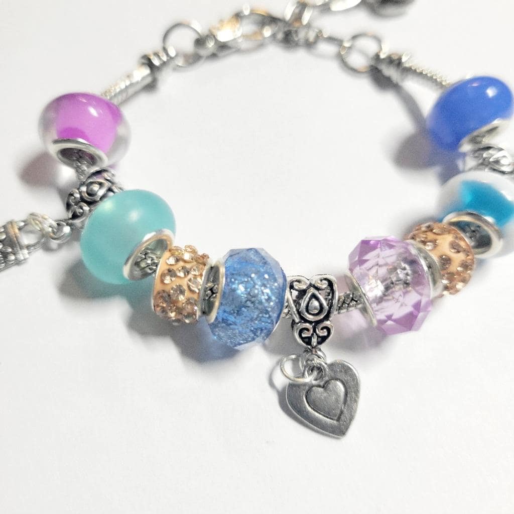 European Style Charmed Bracelet 7"