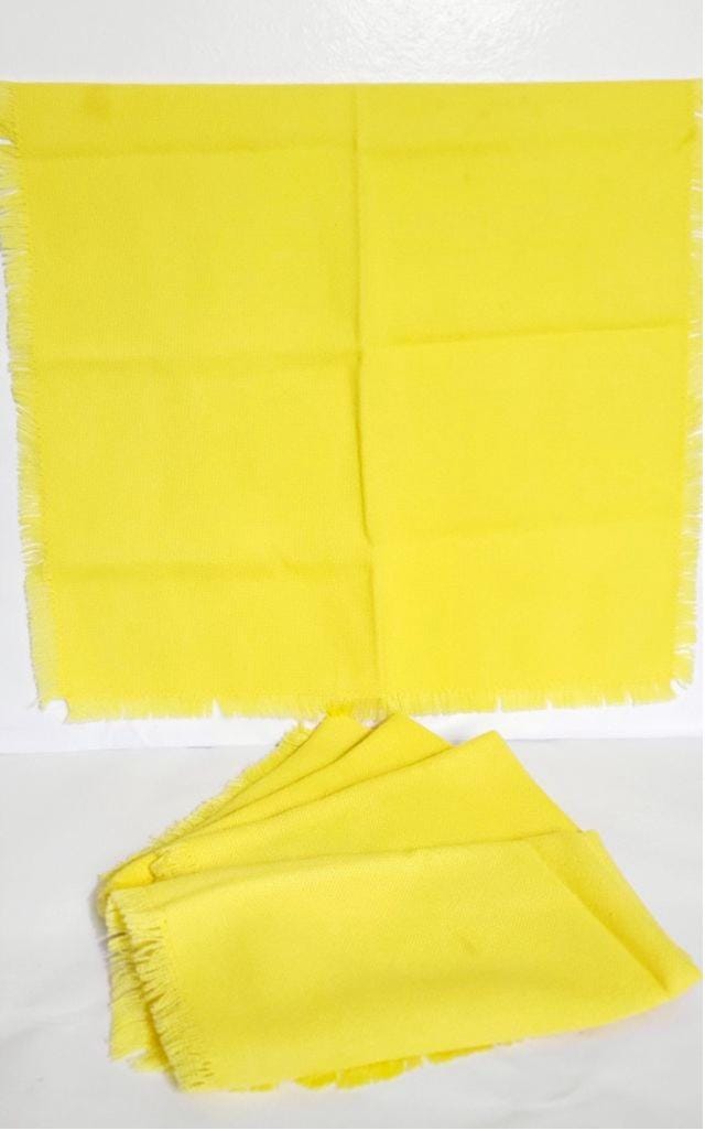 Vintage Fabric linen dinner napkins