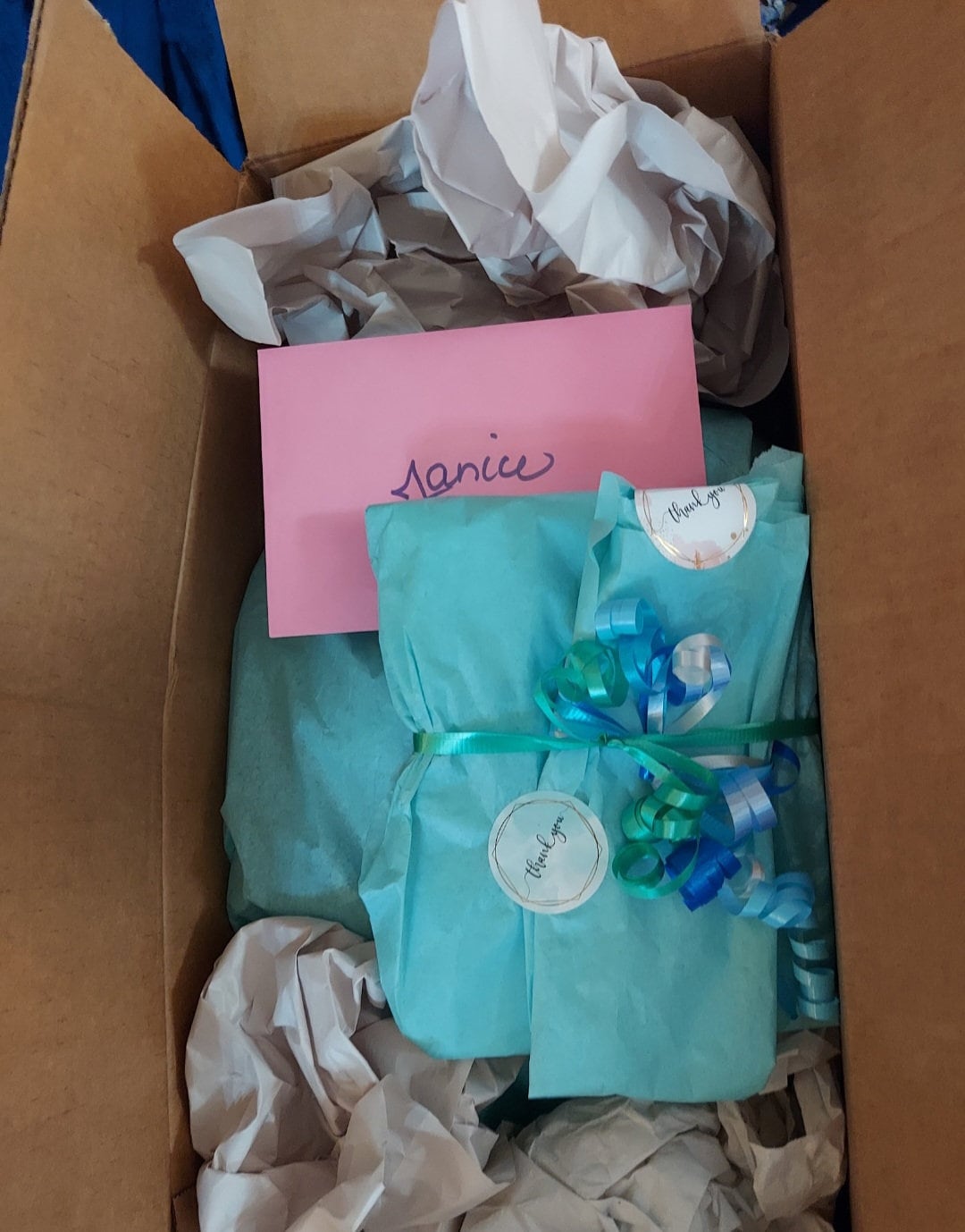 Grateful handpainted wood hanging wall art 6x8"