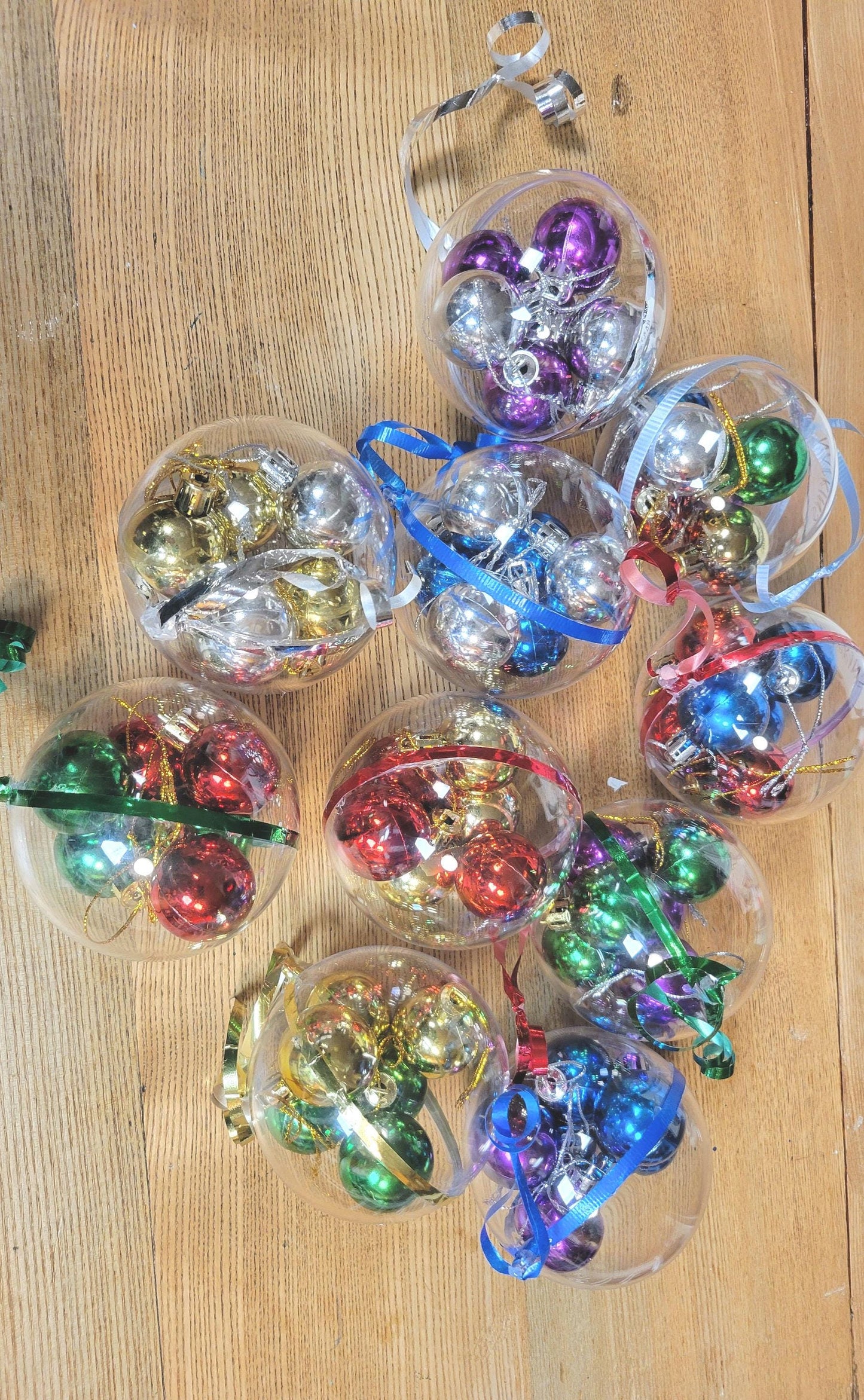 Mini Christmas ornament ball ornaments