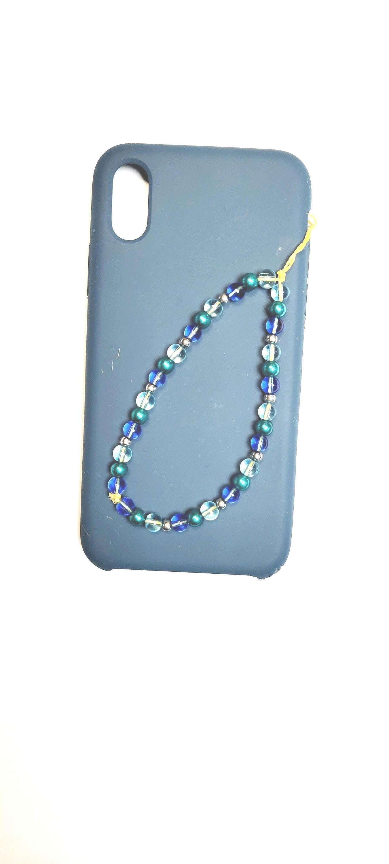 Cellphone charm strap wristlet accessory