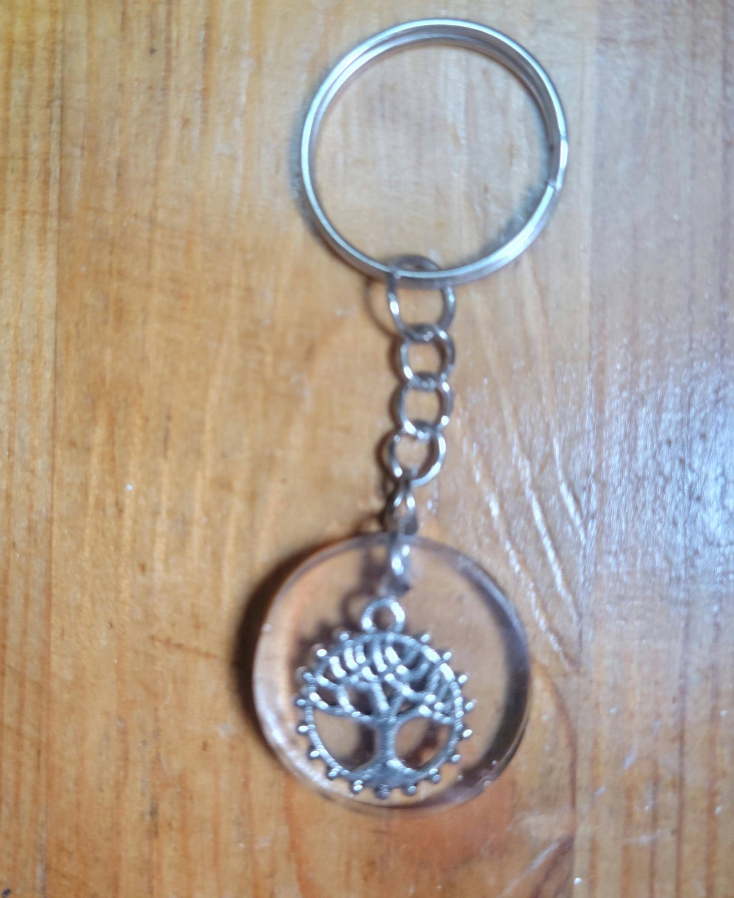 Tree of Life resin keychain