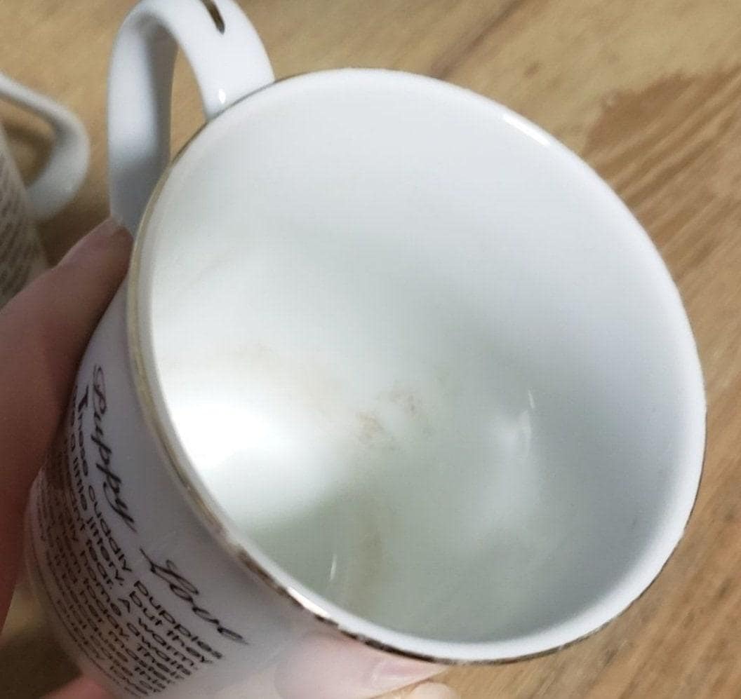 Vintage Rockwell mug 4 piece set