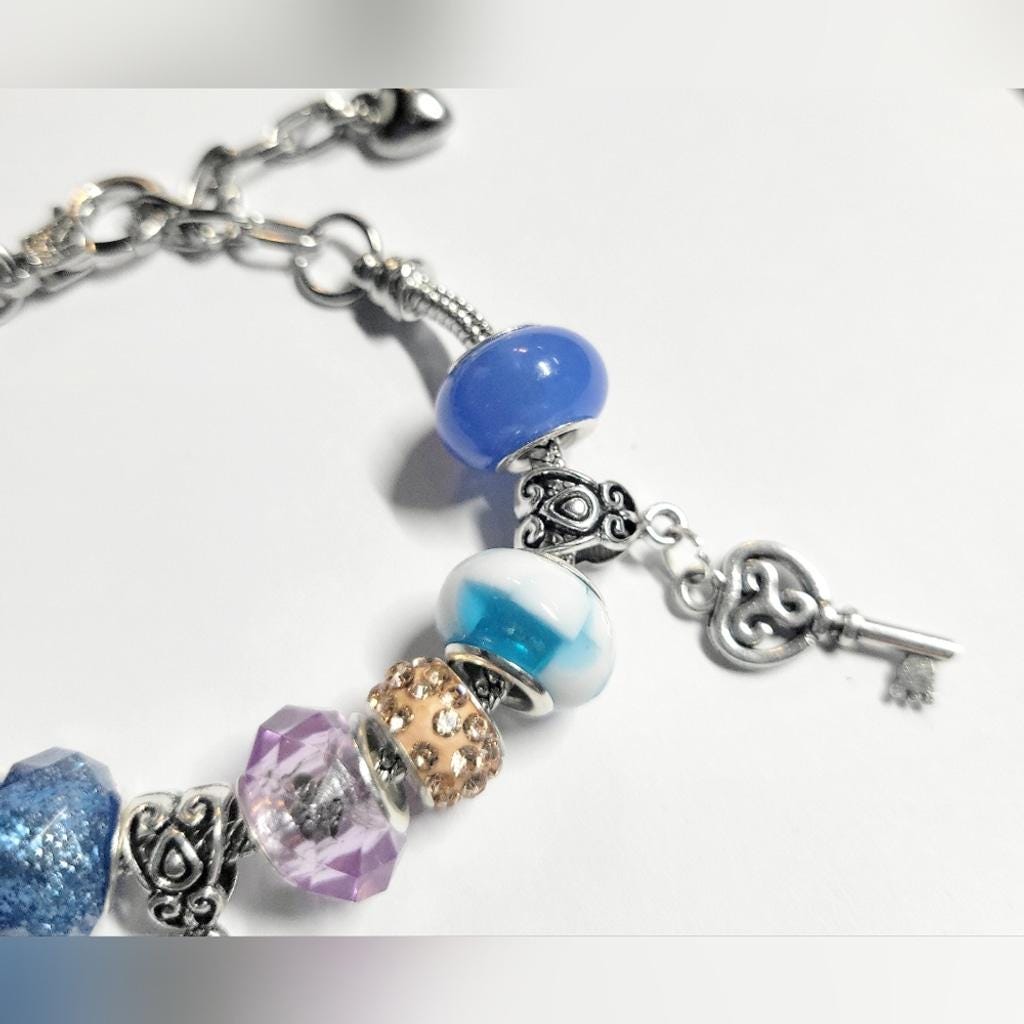 European Style Charmed Bracelet 7"