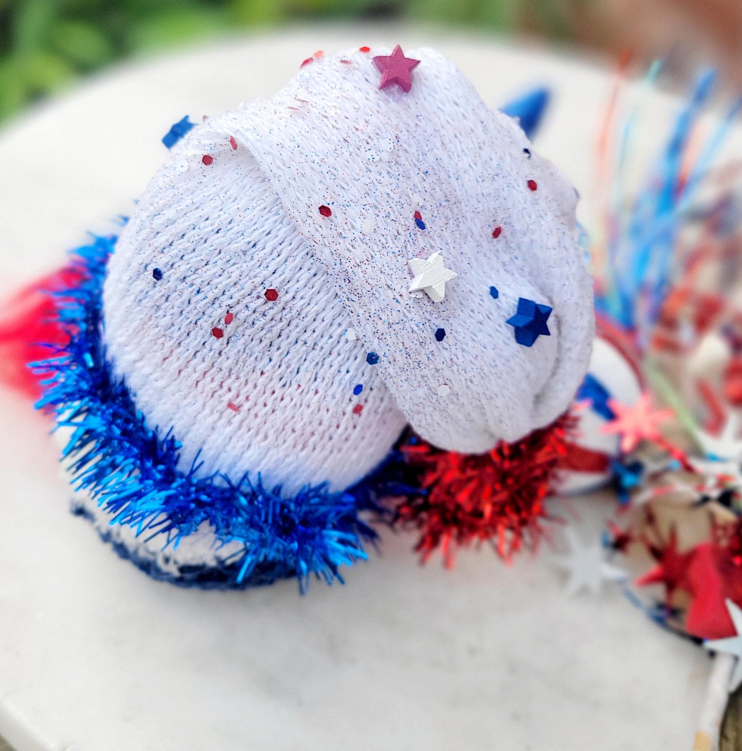 4th Of July,Patriotic, Independence Day, 6" Gnome Decor, Hand Crafted