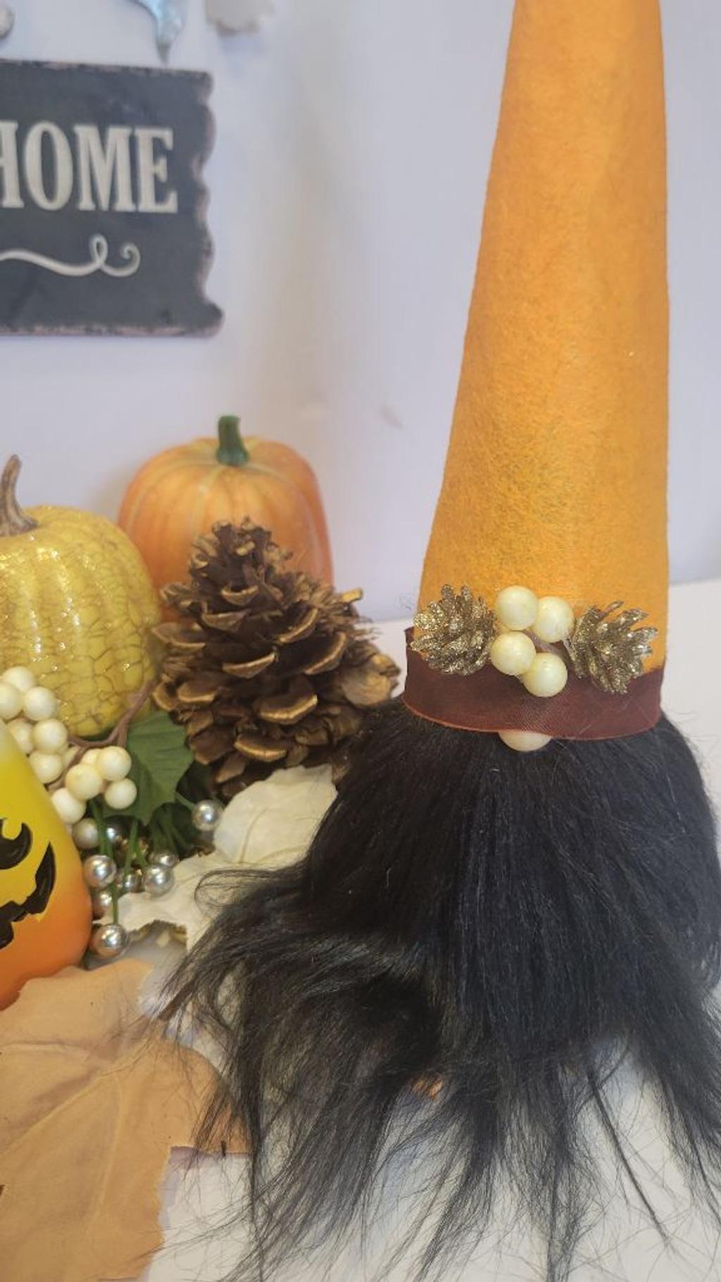 Fall Autumn Halloween gnome decor