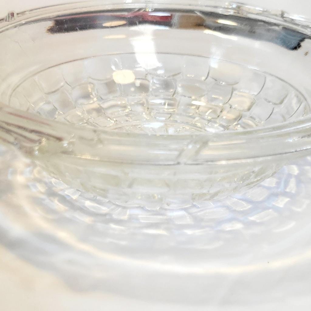 Vintage Clear Depression Pressed Glass Dessert Berry Bowls Set of 6