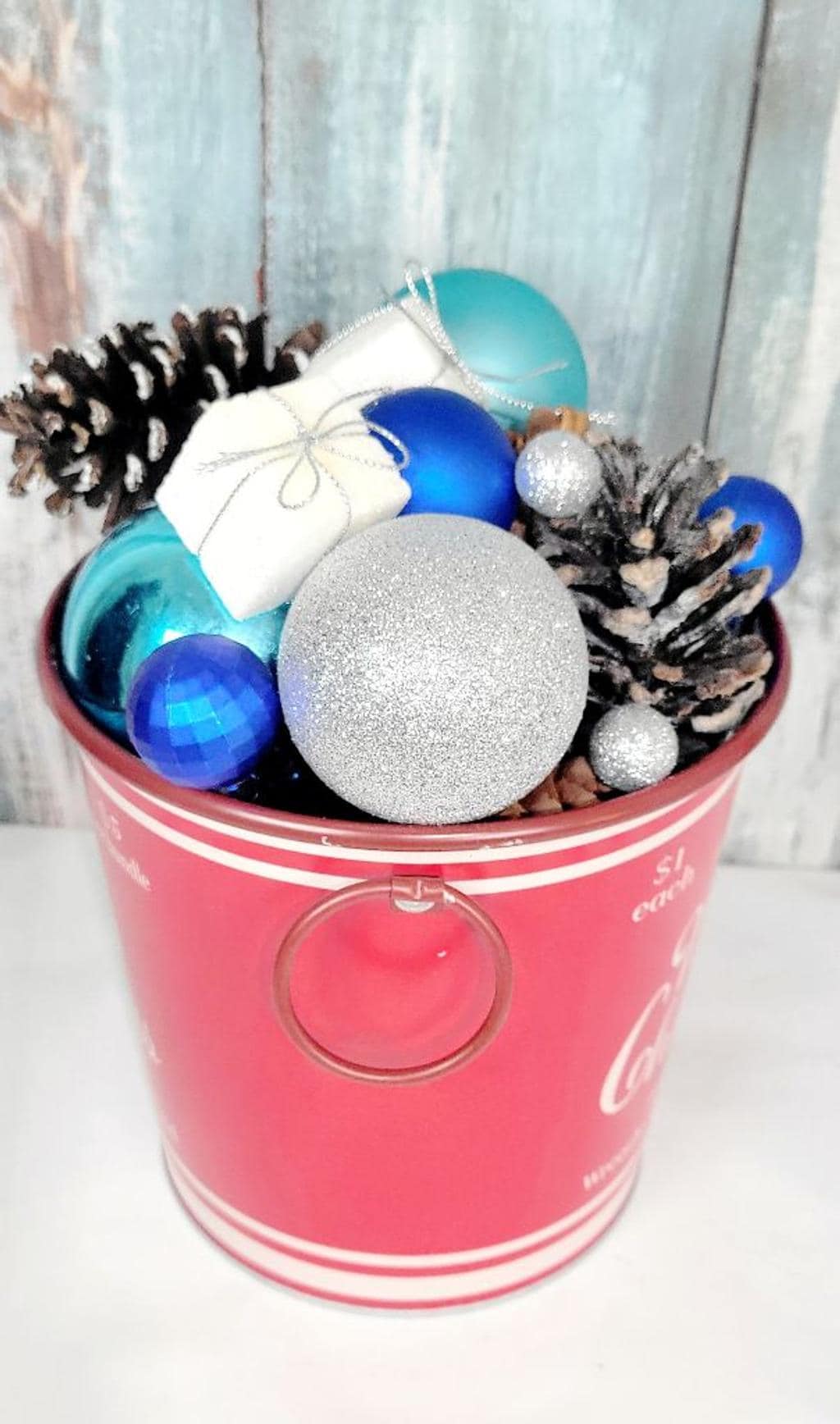 Ashland Christmas Decorative Centerpiece Container
