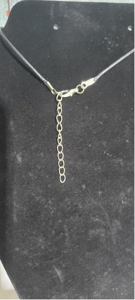 Hand crafted Christmas resin necklace