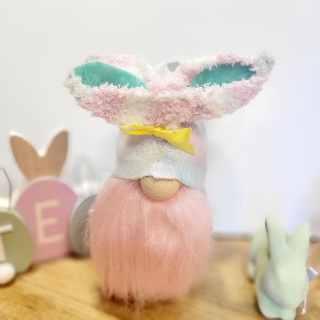 Easter Spring Time Pastel Bunny Gnome
