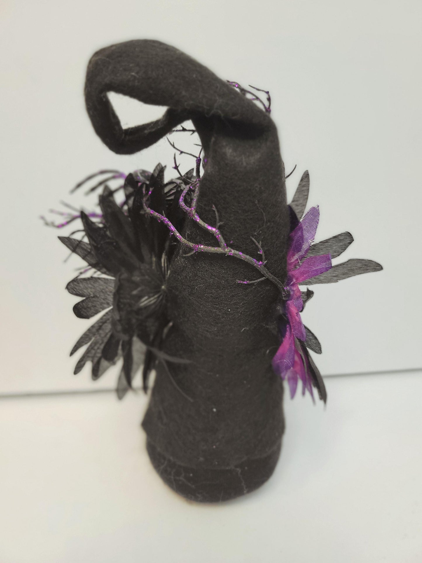 Spooky glam, dark Elegance, Halloween Gothic gnome