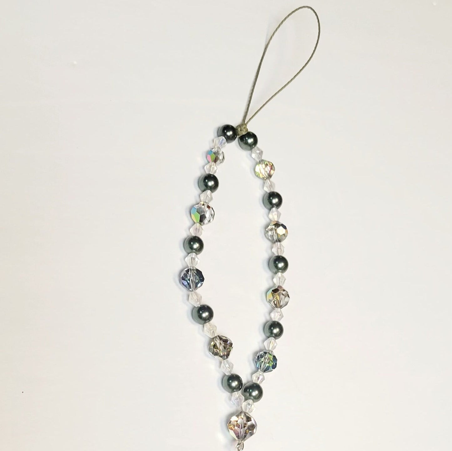 Cellphone charm wristlet strap