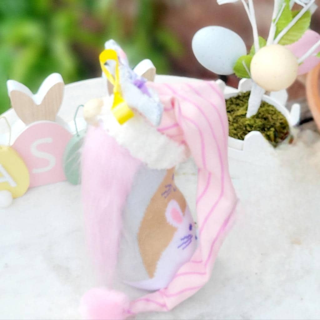 Easter Bunny Gnome Decor