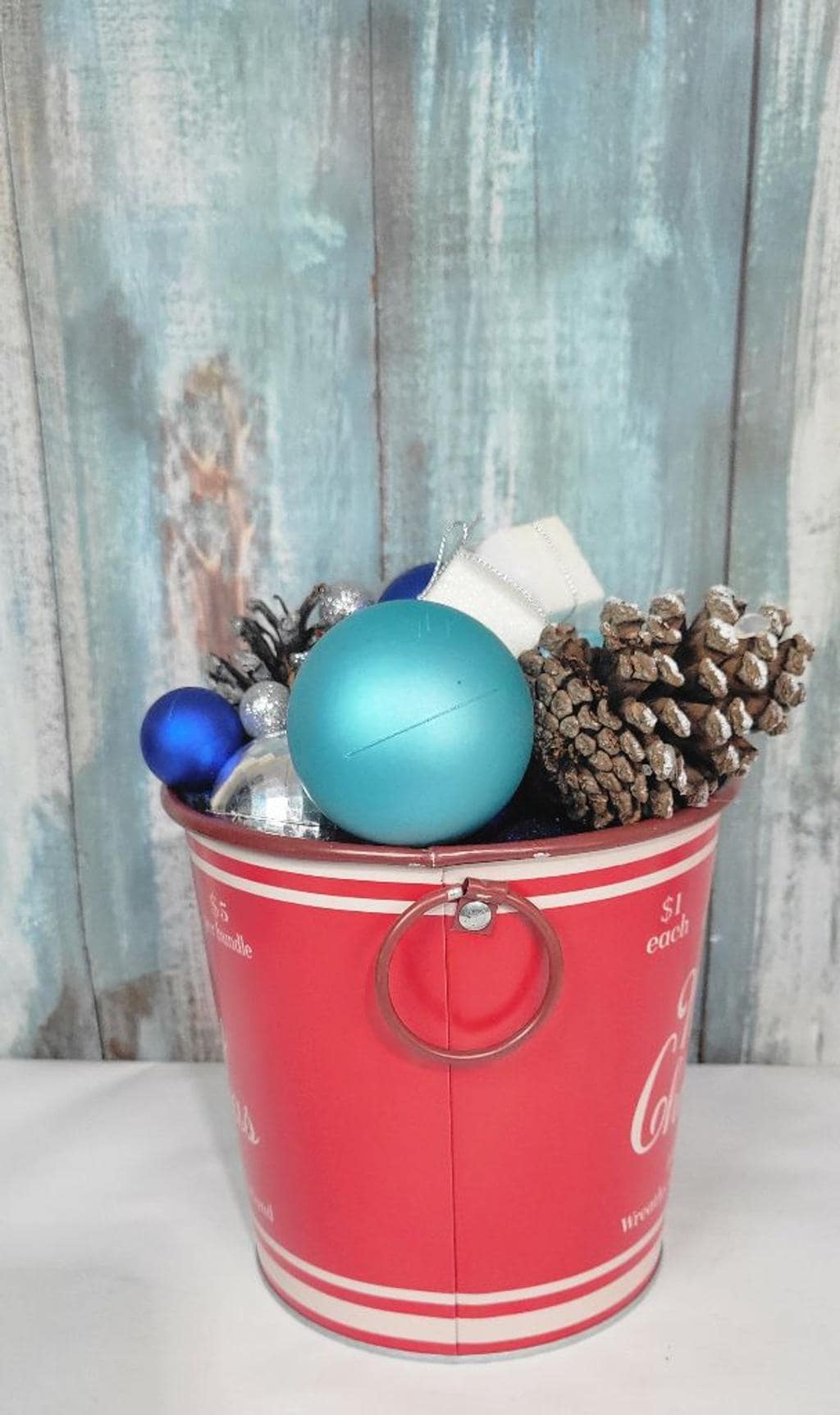 Ashland Christmas Decorative Centerpiece Container