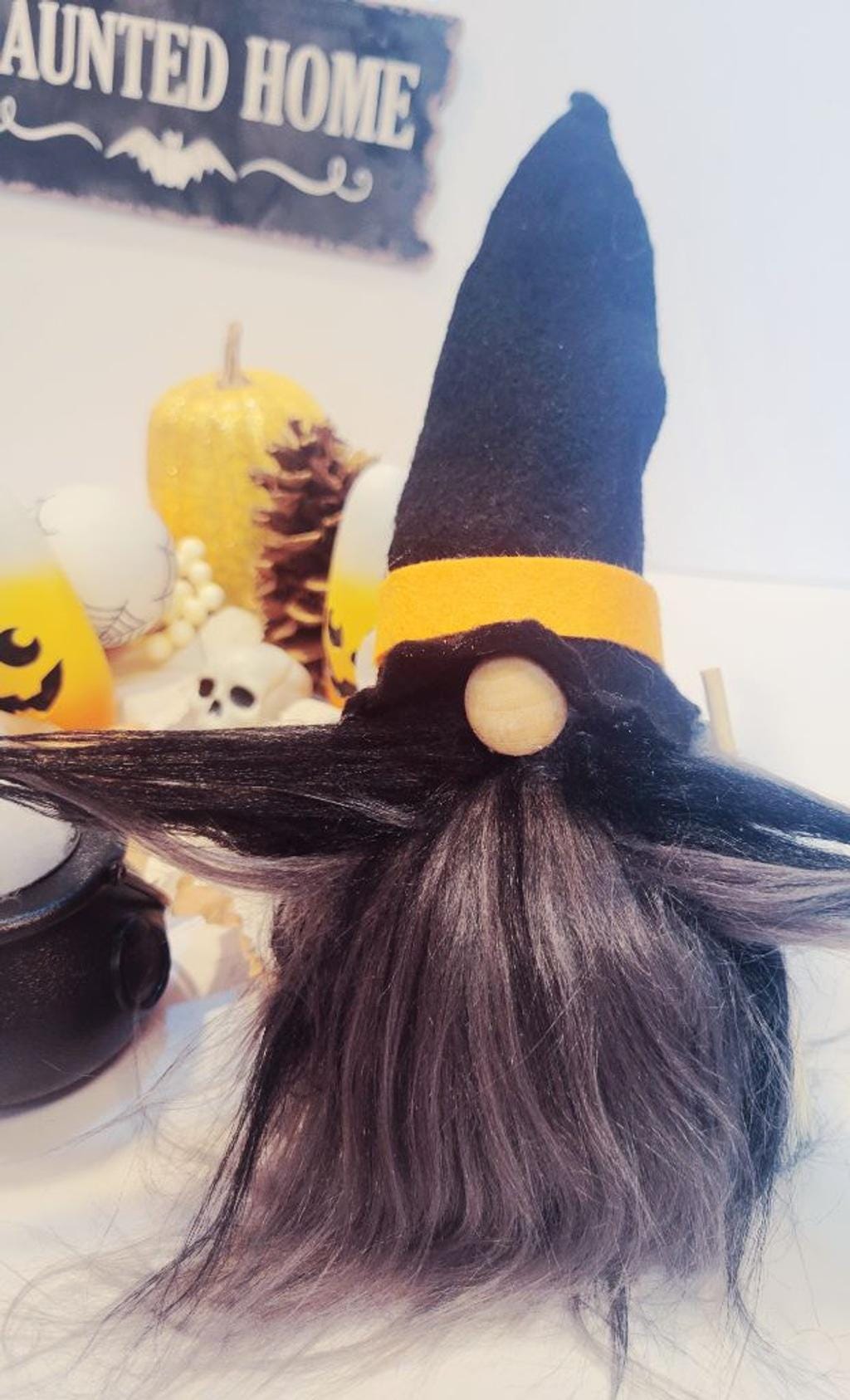 Halloween Fall Autumn Witch Gnome decor