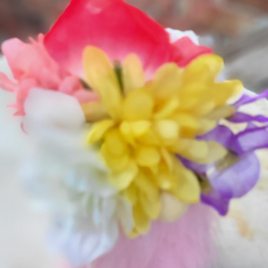 Spring Summer Floral Gnome Home Decor Shelf Sitter 7"