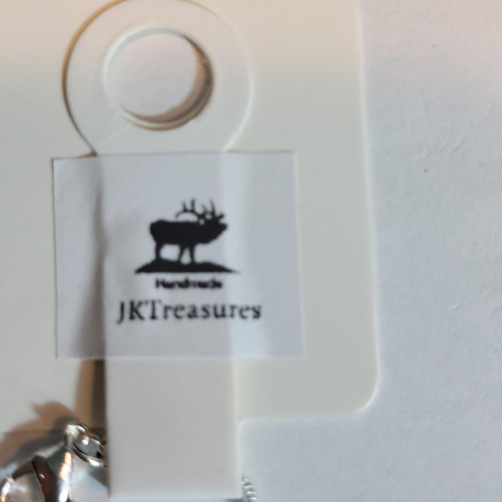 Hand crafted Fairy pendant necklace on 925 Sterling Silver chain