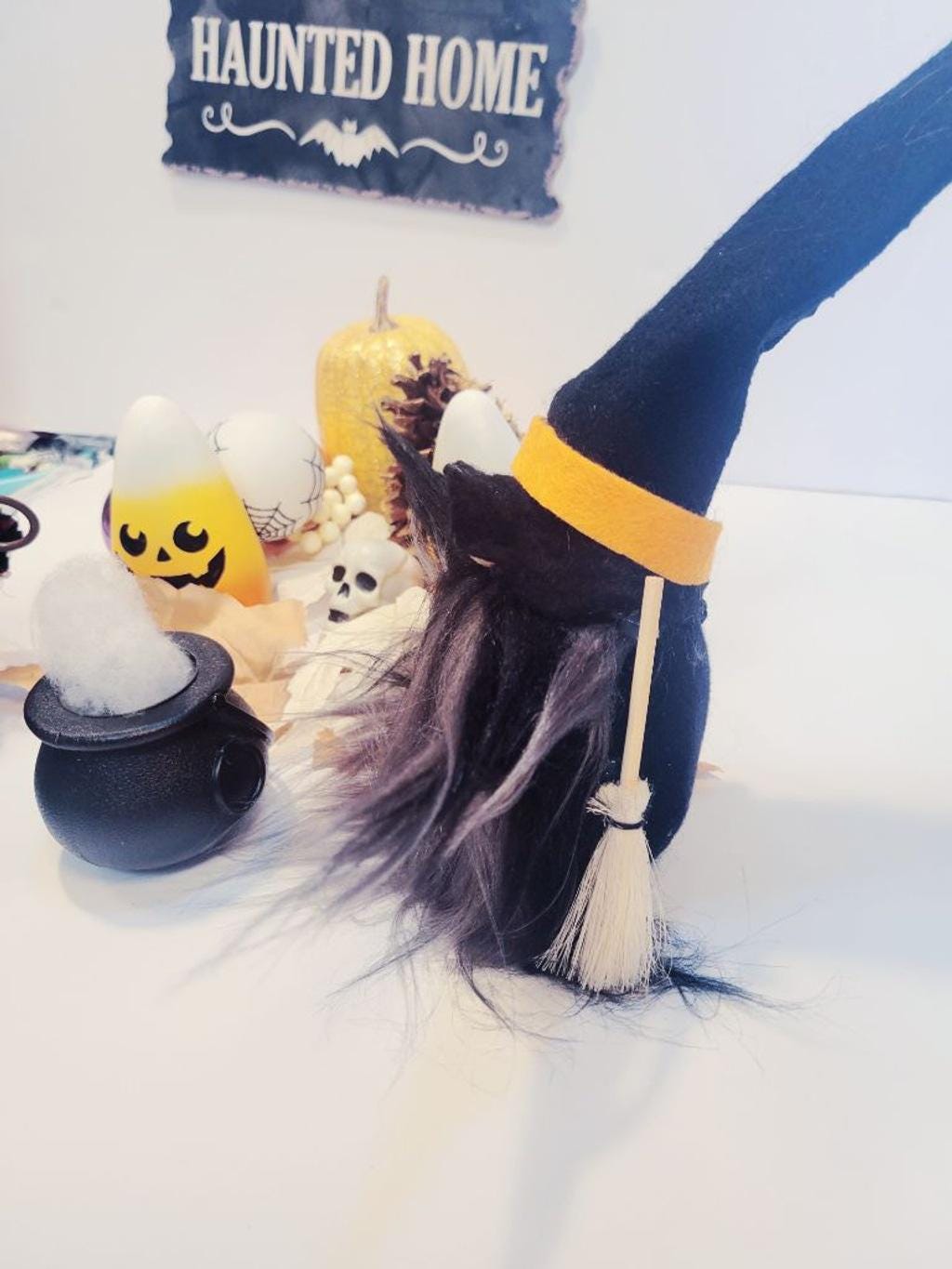 Halloween Fall Autumn Witch Gnome decor