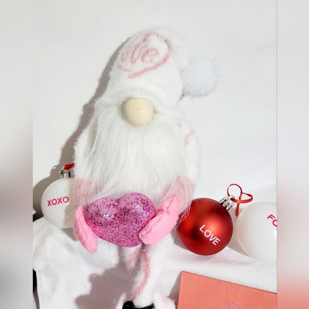 Naughty Valentine's Day Gnome with heart