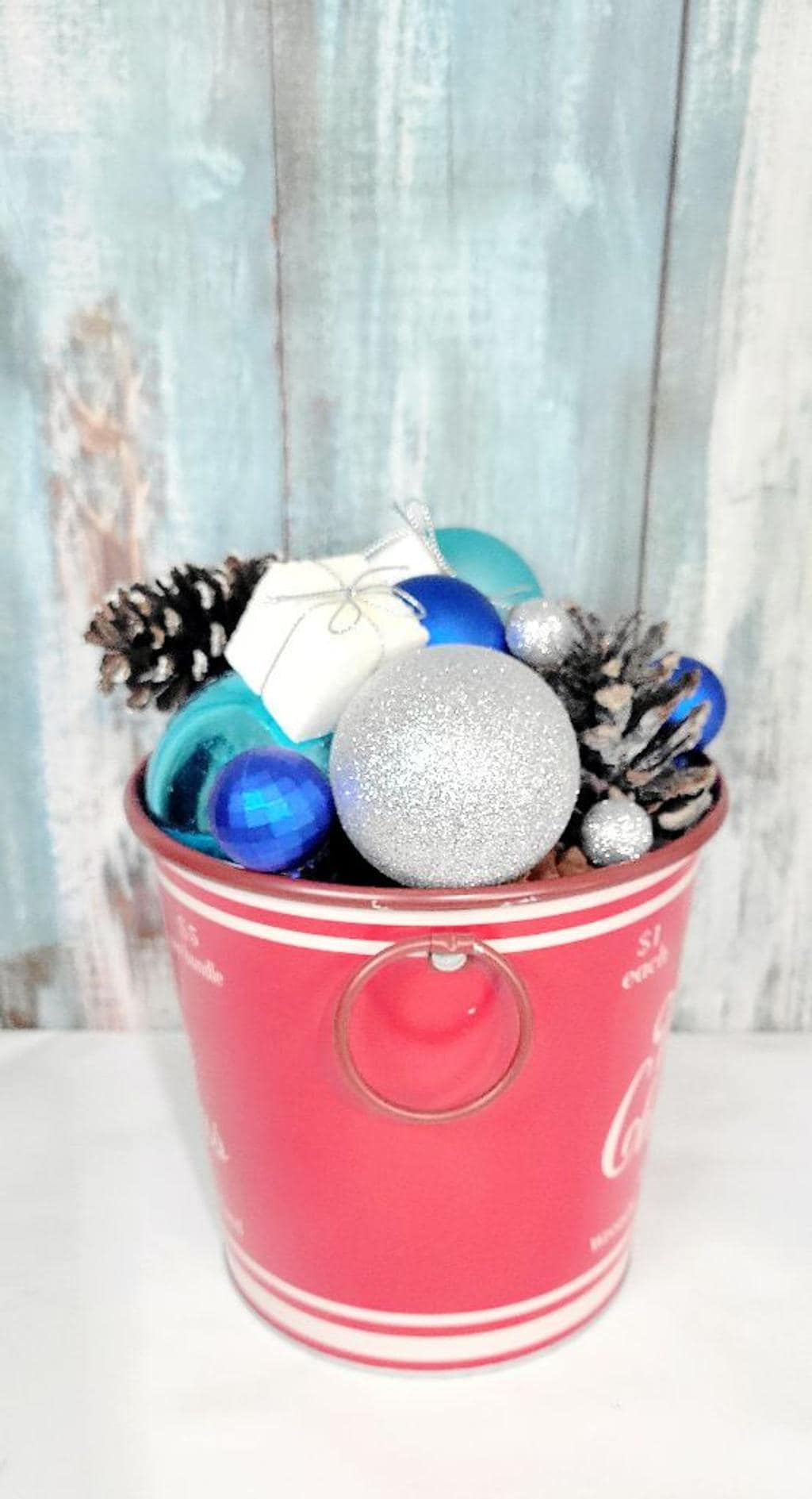 Ashland Christmas Decorative Centerpiece Container