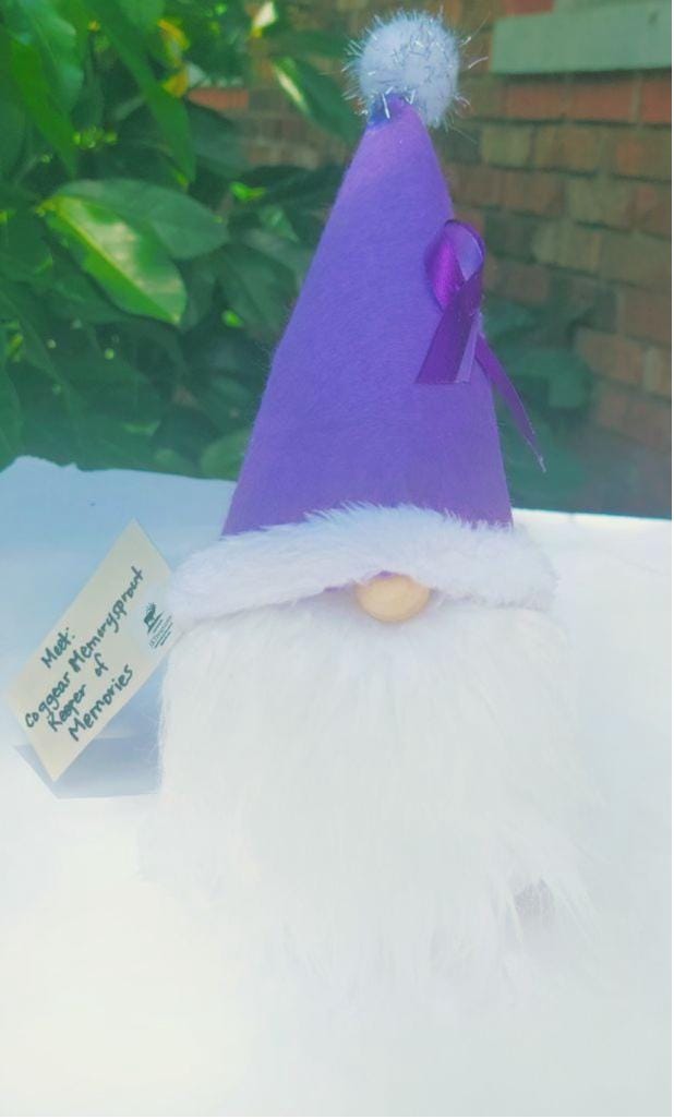 Awareness Month Gnomes, Custom order, personalized home decor, survivor, mascot