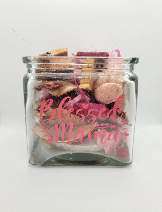 Blessed Mama candle jar Mother's Day gift gift for mom