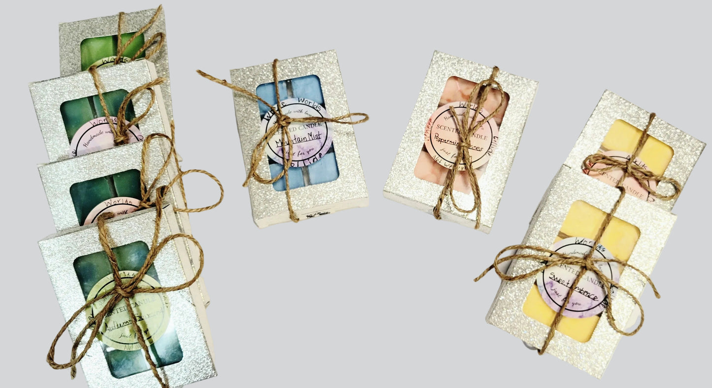 Handmade soy wax melts/wax tarts 6 count various scents
