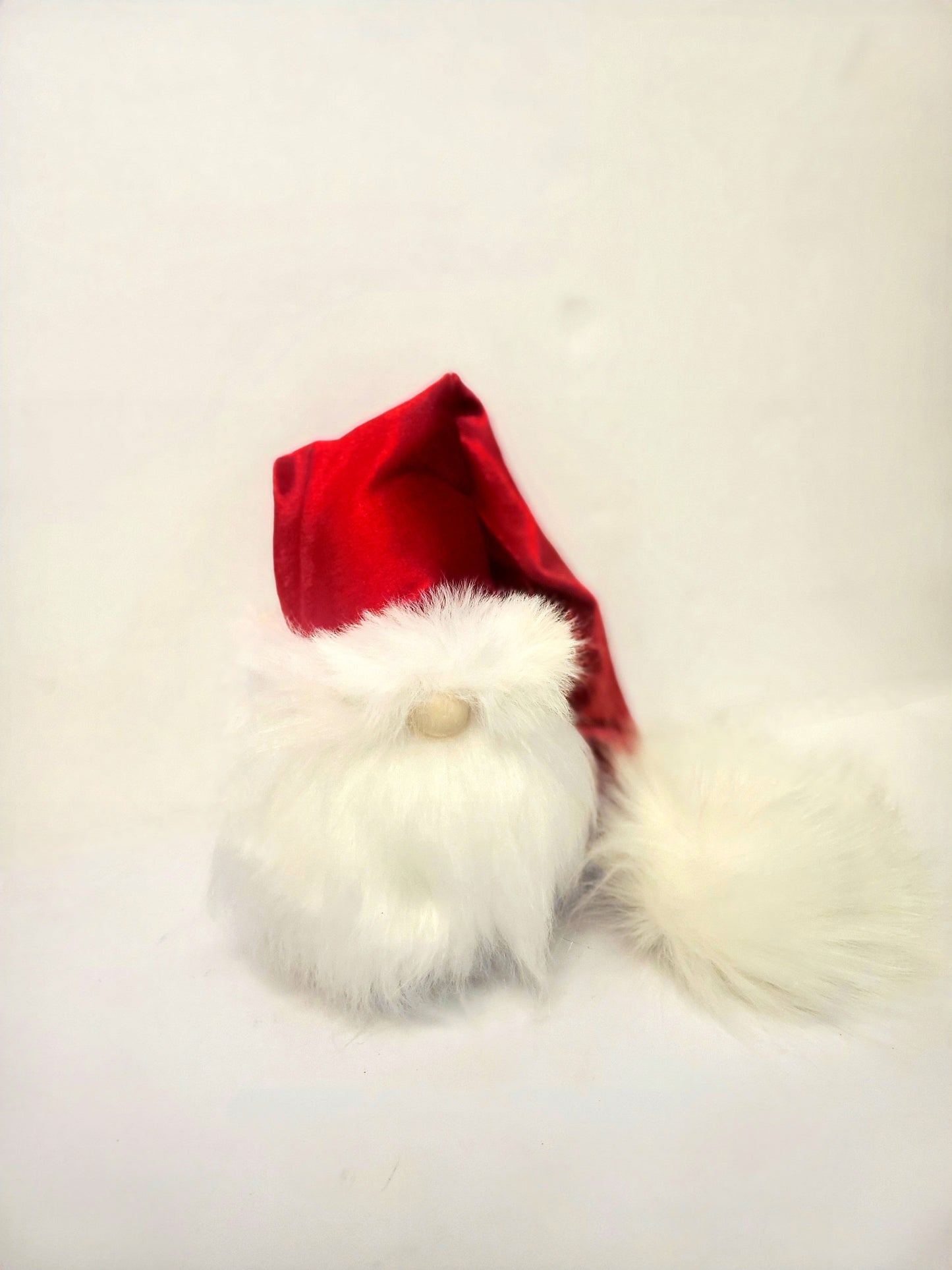 Handmade sock Santa gnome shelf sitter Christmas Decor