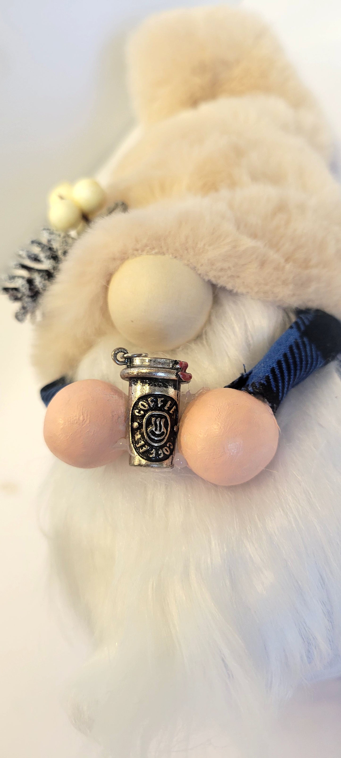 Mocha Java Latte Coffee Gonk Gnome 11.5" shelf sitter