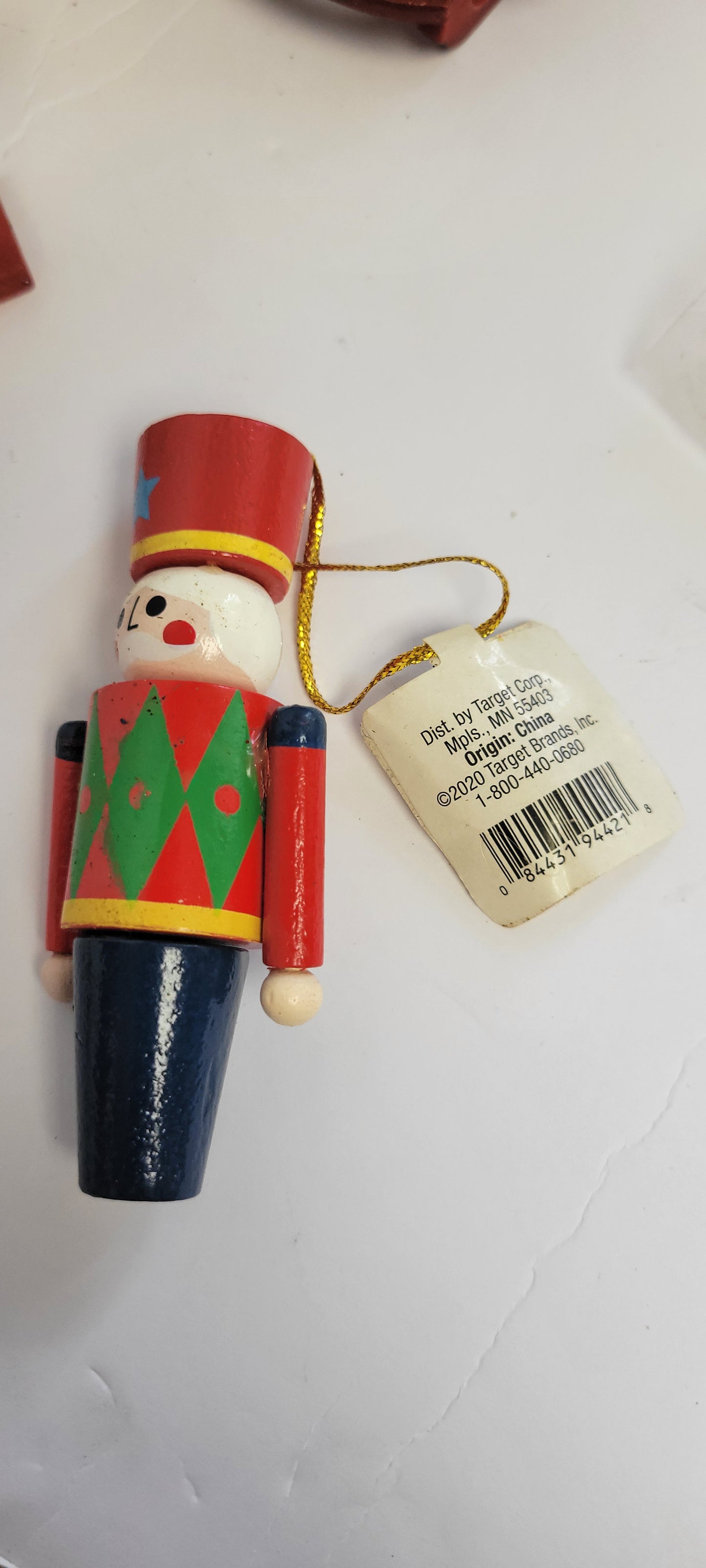 Vintage Steinbach Erzgebirge German wood ornaments set of 9