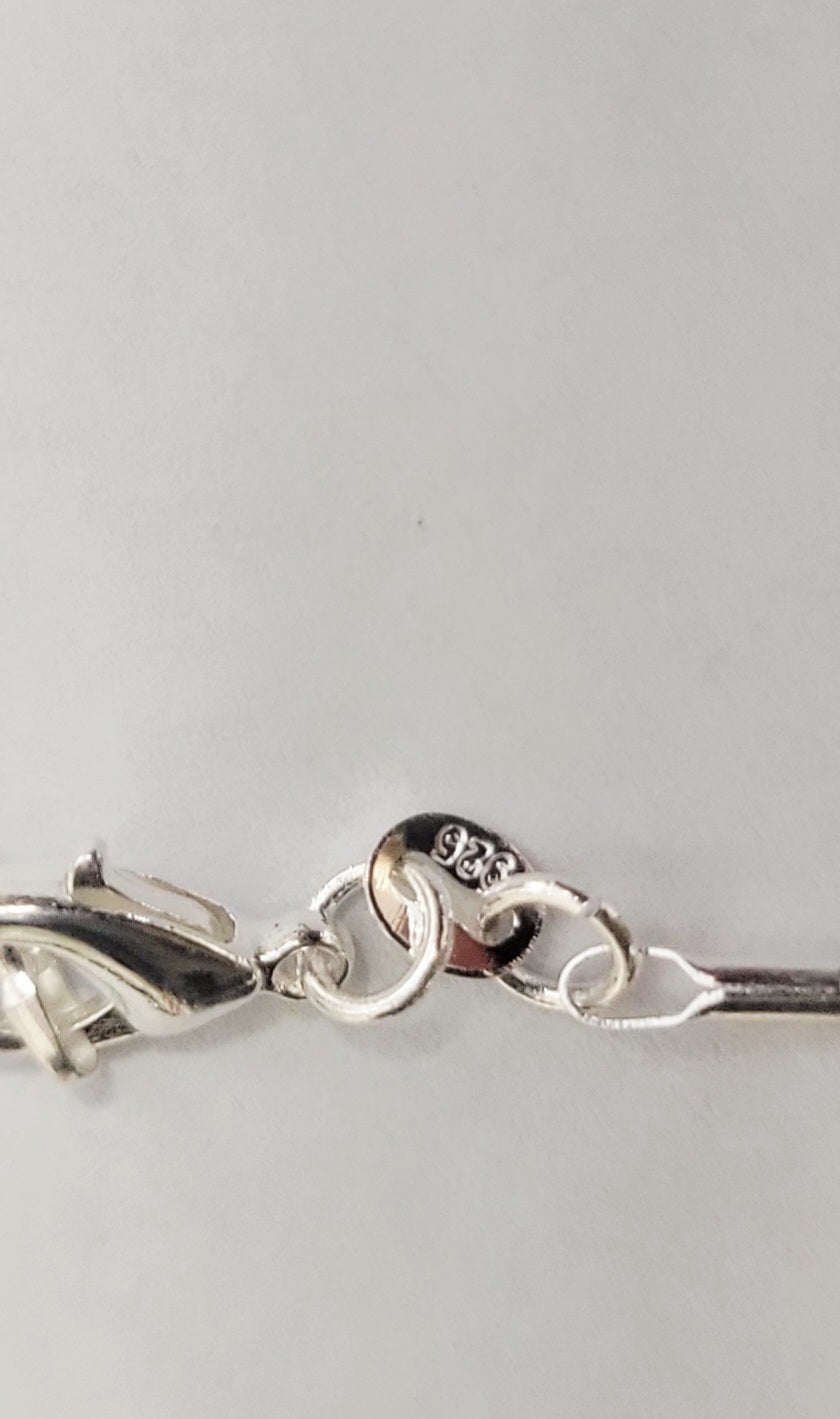 Dream catcher Rose Quartz pendant 925 sterling silver necklace