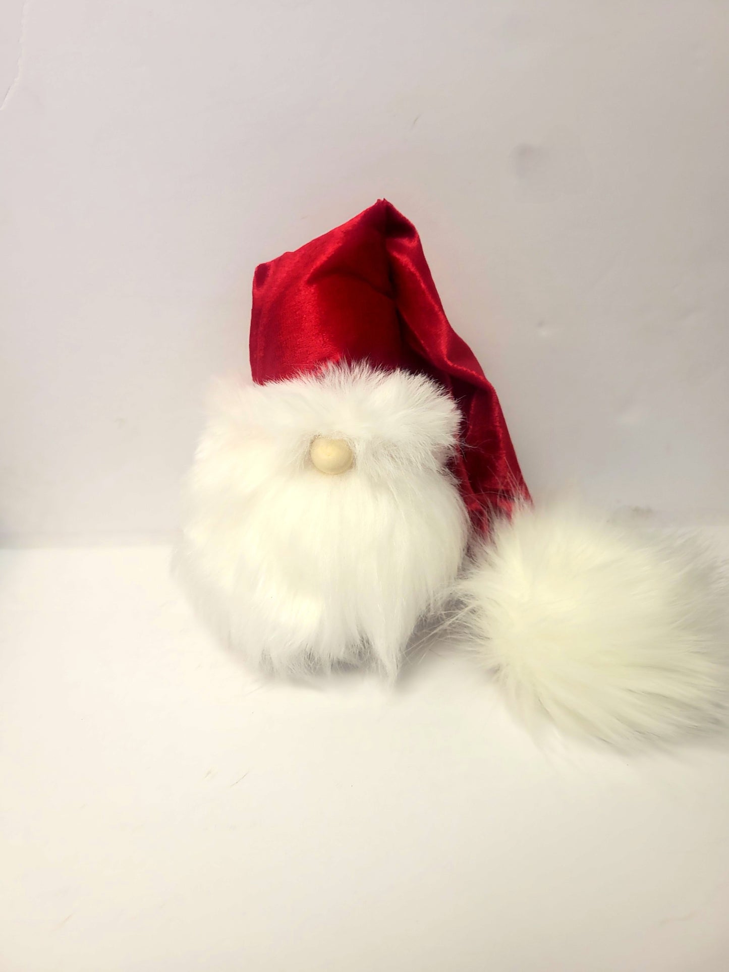 Handmade sock Santa gnome shelf sitter Christmas Decor