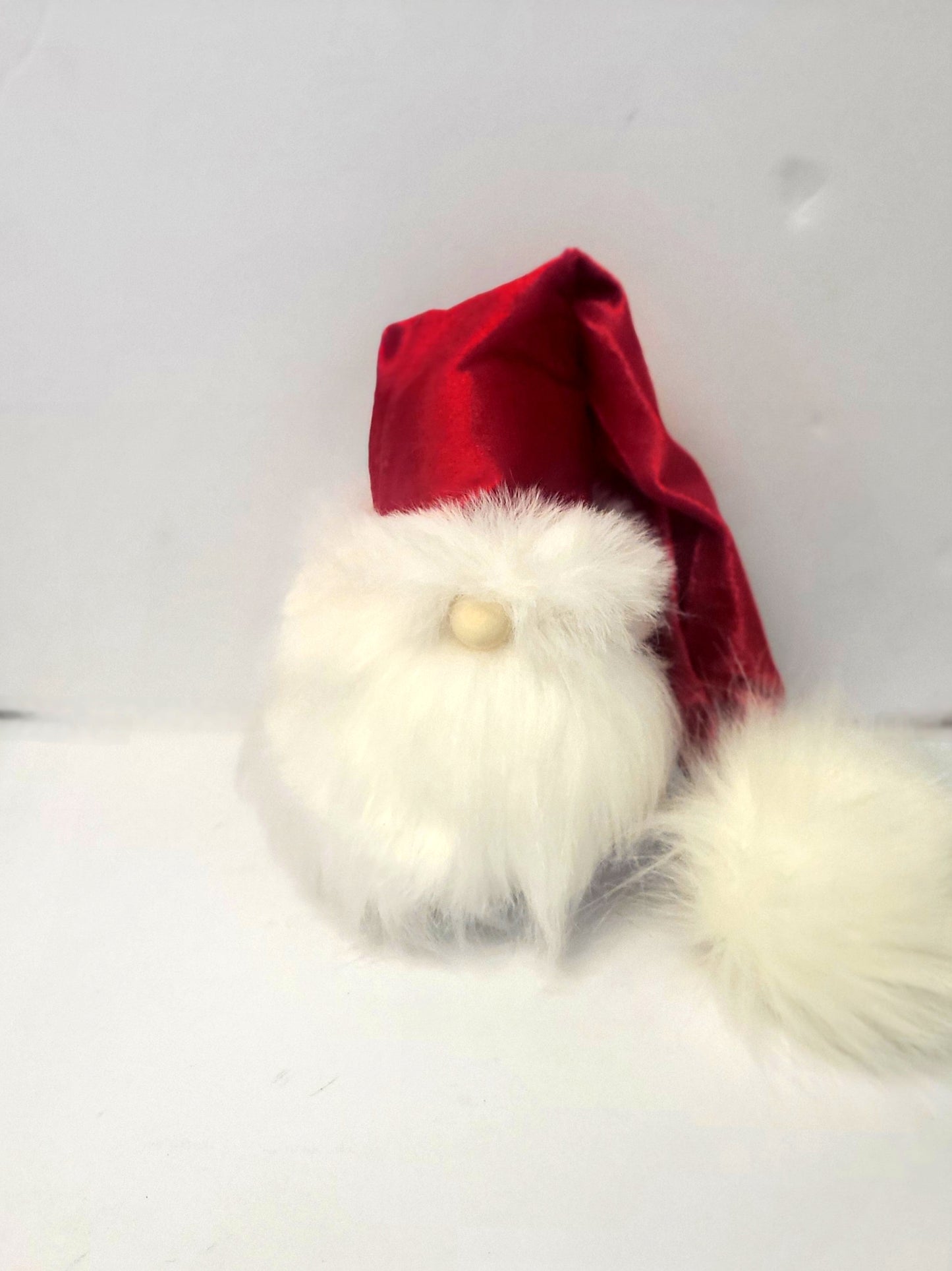 Handmade sock Santa gnome shelf sitter Christmas Decor