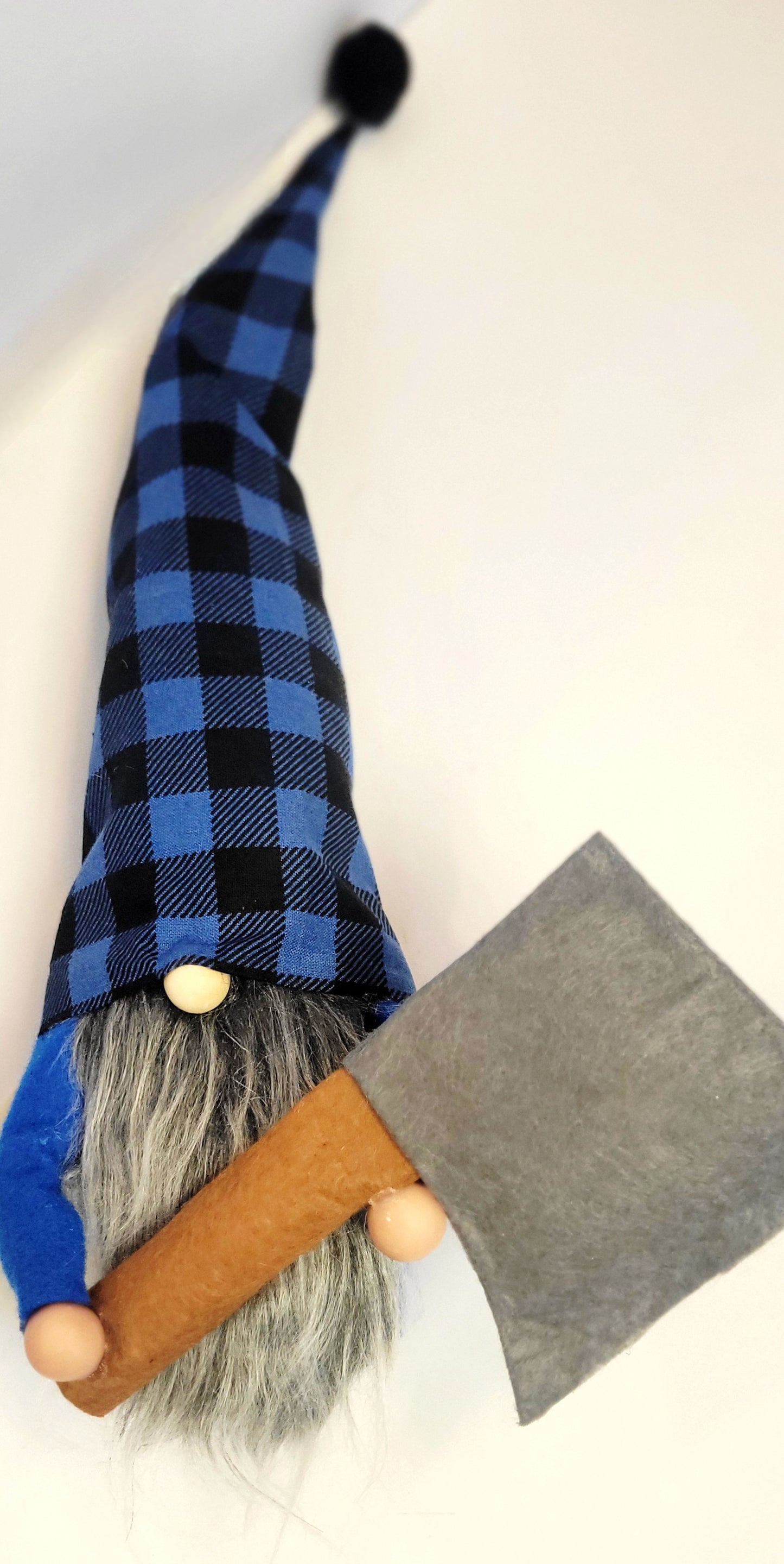 Hatchet Outdoorsman Logger Gonk Gnome Shelf Sitter - Custom Order