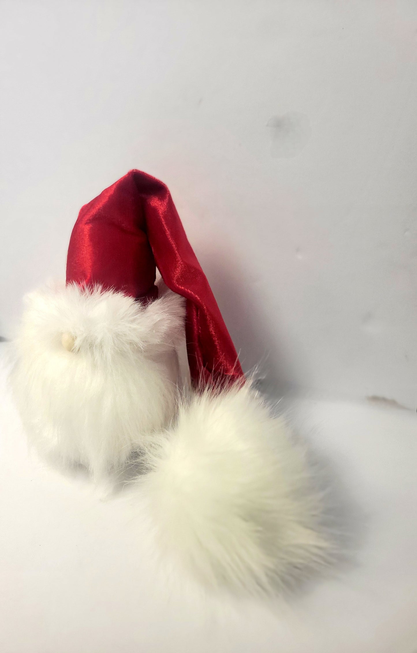 Handmade sock Santa gnome shelf sitter Christmas Decor